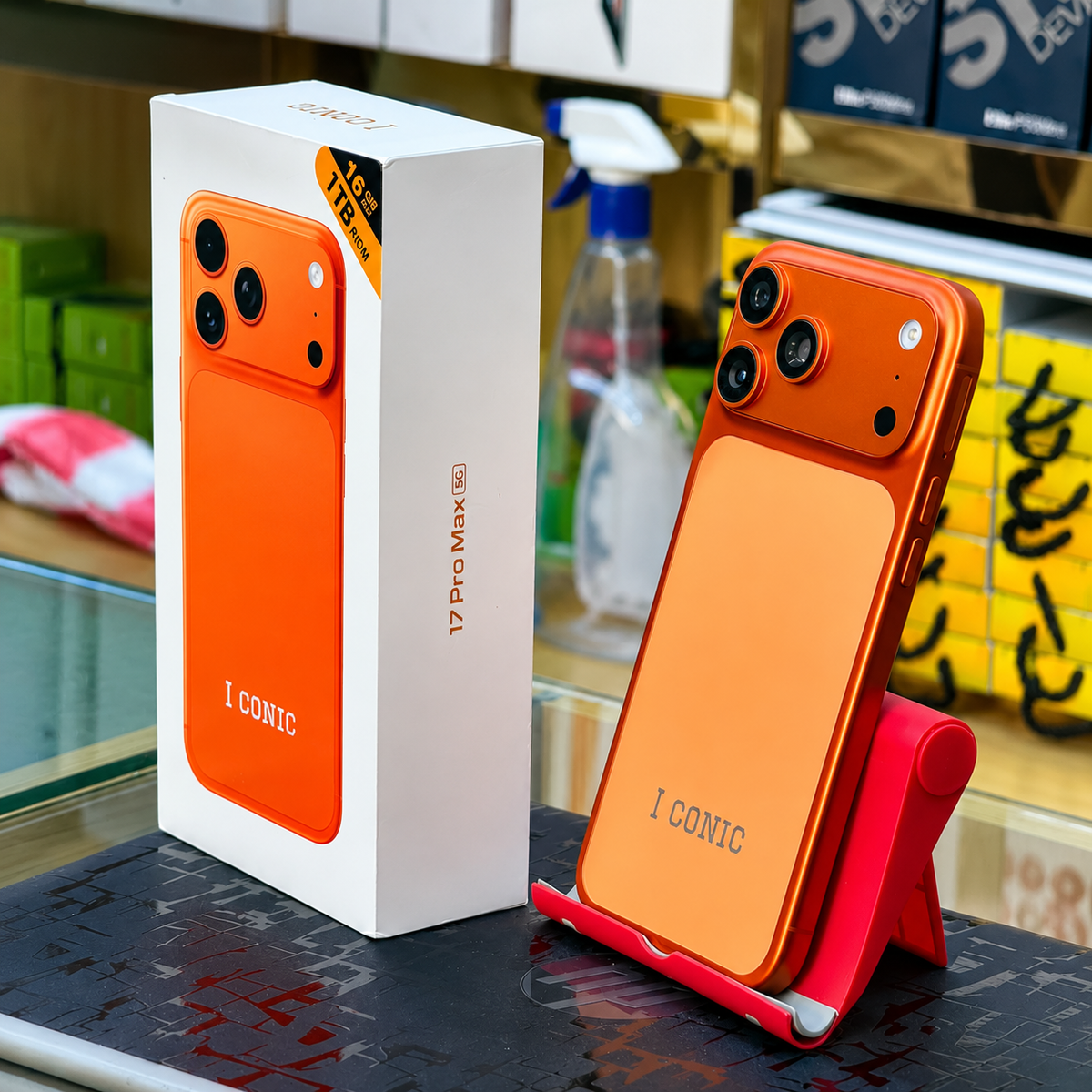 Iconic 17 Pro Max – 16GB RAM | 1TB Storage | Box Pack | 1 Year Warranty