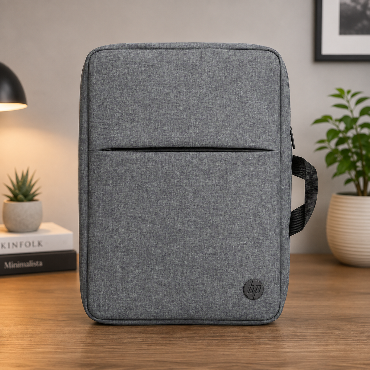 HP Premium Grey Laptop Sleeve Bag with Handle