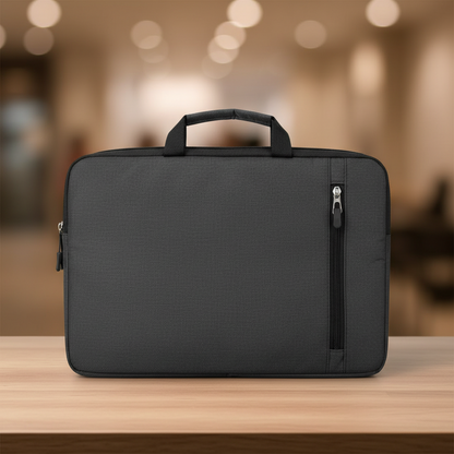 Dark Grey Laptop Bag with Shoulder Strap